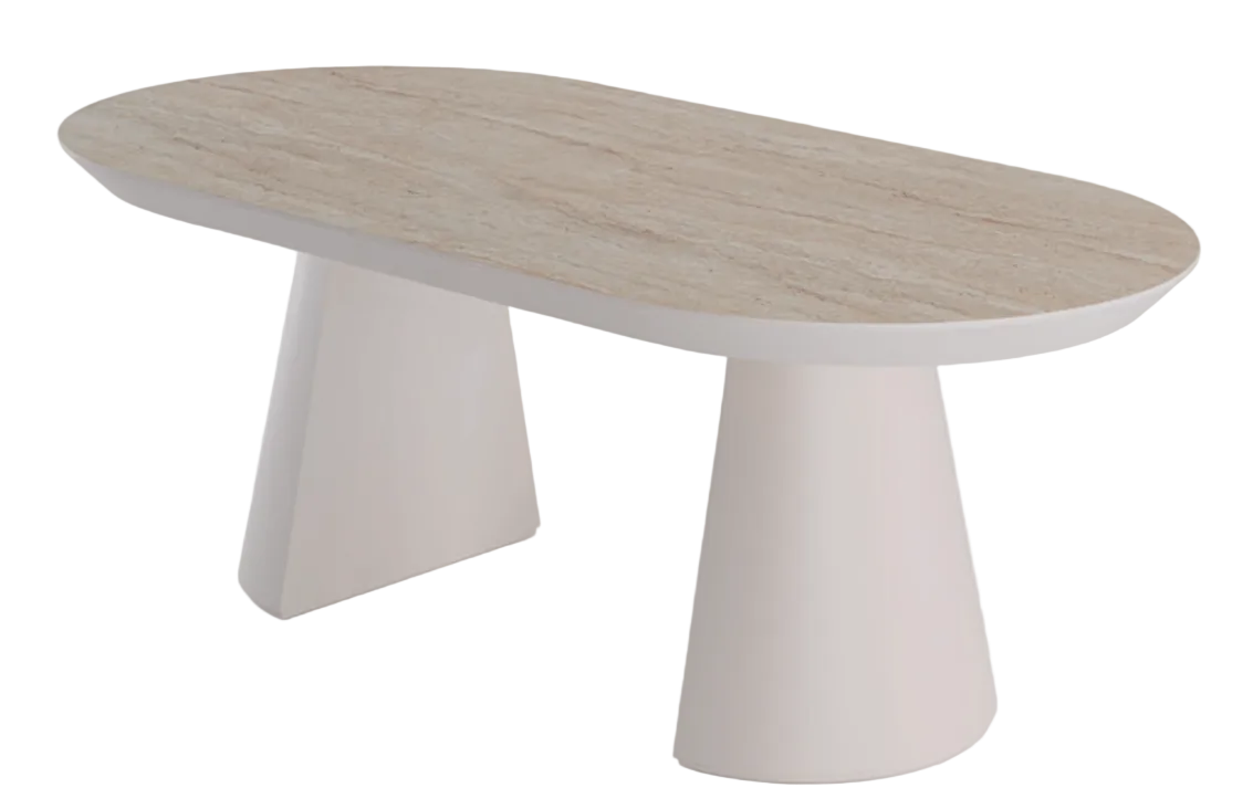 Table à manger extensible Bugatti 200–400 cm