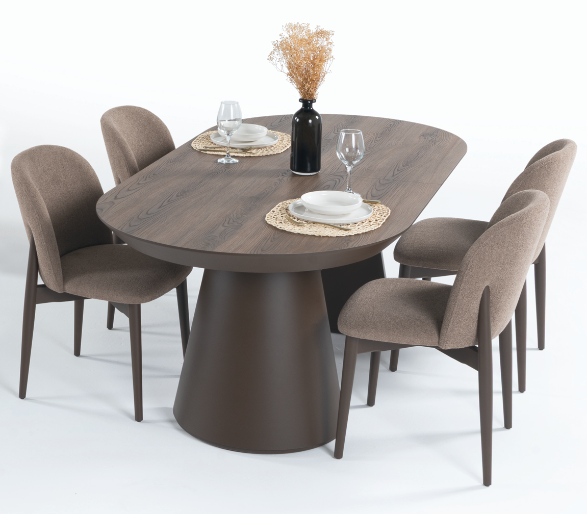 Table à manger extensible Bugatti 200–400 cm