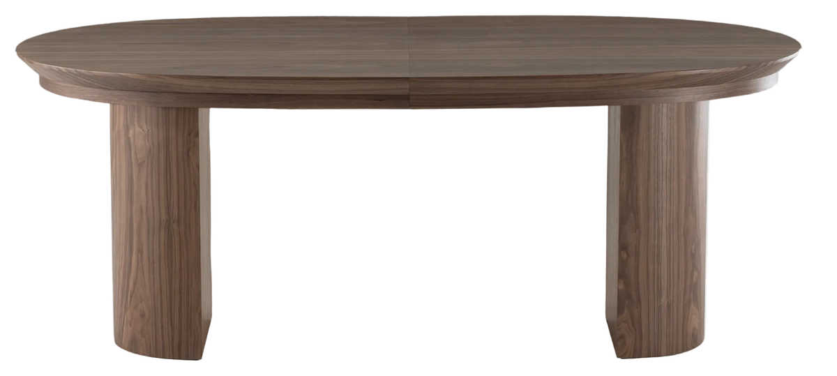 Table à manger extensible Como 200–290 cm – noyer