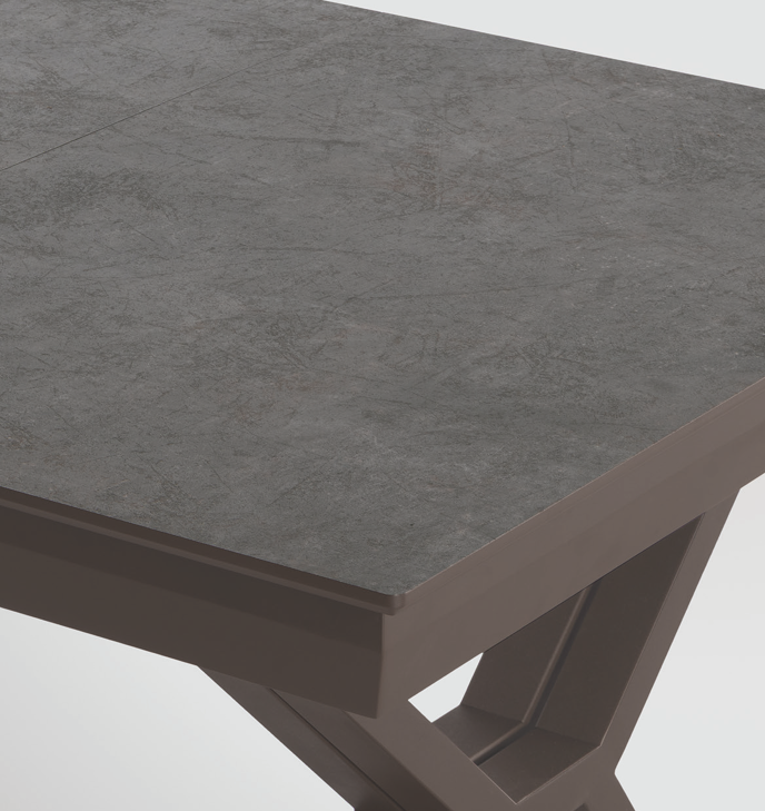 Table à manger extensible Petra 140–440 cm