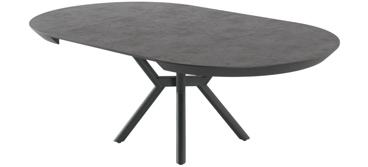 Table à manger extensible ronde Star 130–226 cm