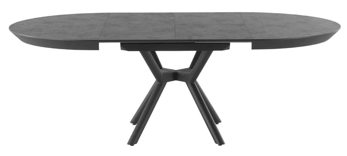 Table à manger extensible ronde Star 130–226 cm