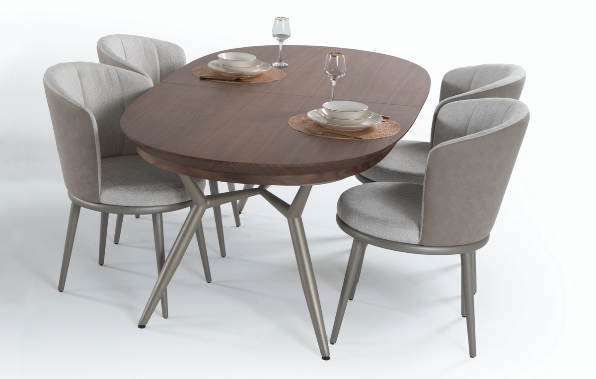Ensemble de salle à manger Verona 200-245 cm + 4 Lipa