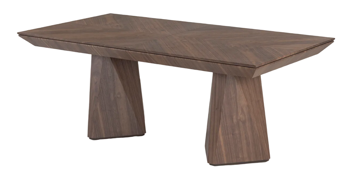 Table à manger extensible Diamond 200–400 cm – noyer américain