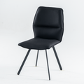 Chaise de salle à manger rembourrée Loft avec dossier en trois parties