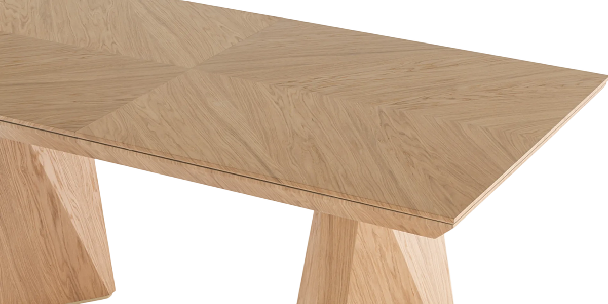 Table à manger extensible Diamond 200–400 cm – chêne naturel